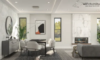 3d interior rendering